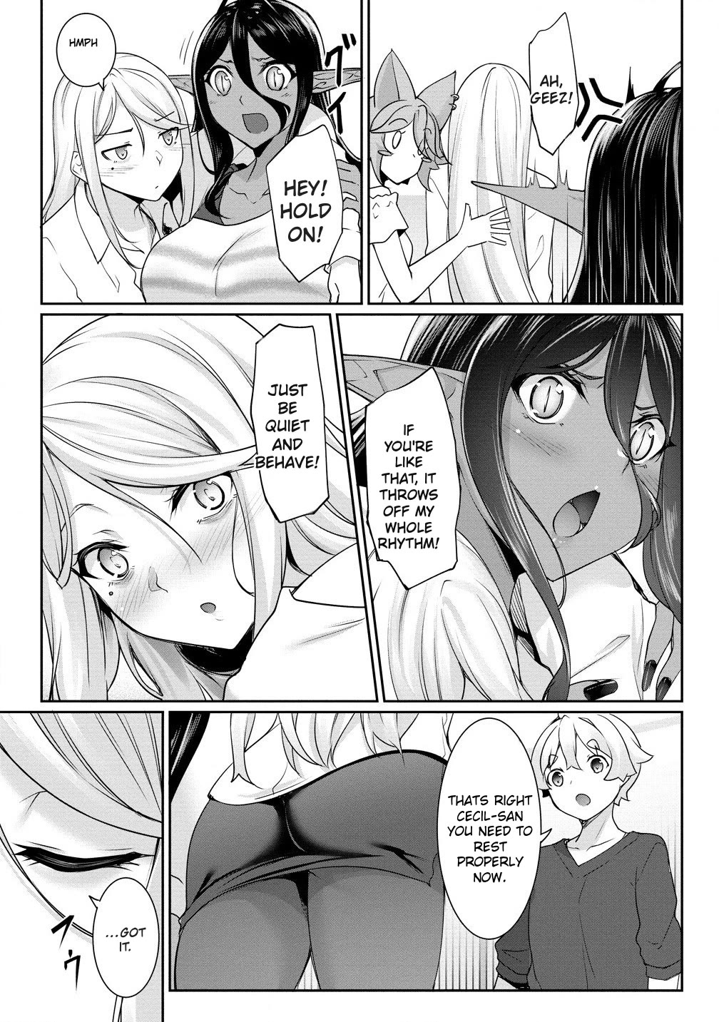 A Dark Elf with a Slightly Overwhelming Love Chased Me All the Way from Another World Chapter 22 page 5 - Chapter 22