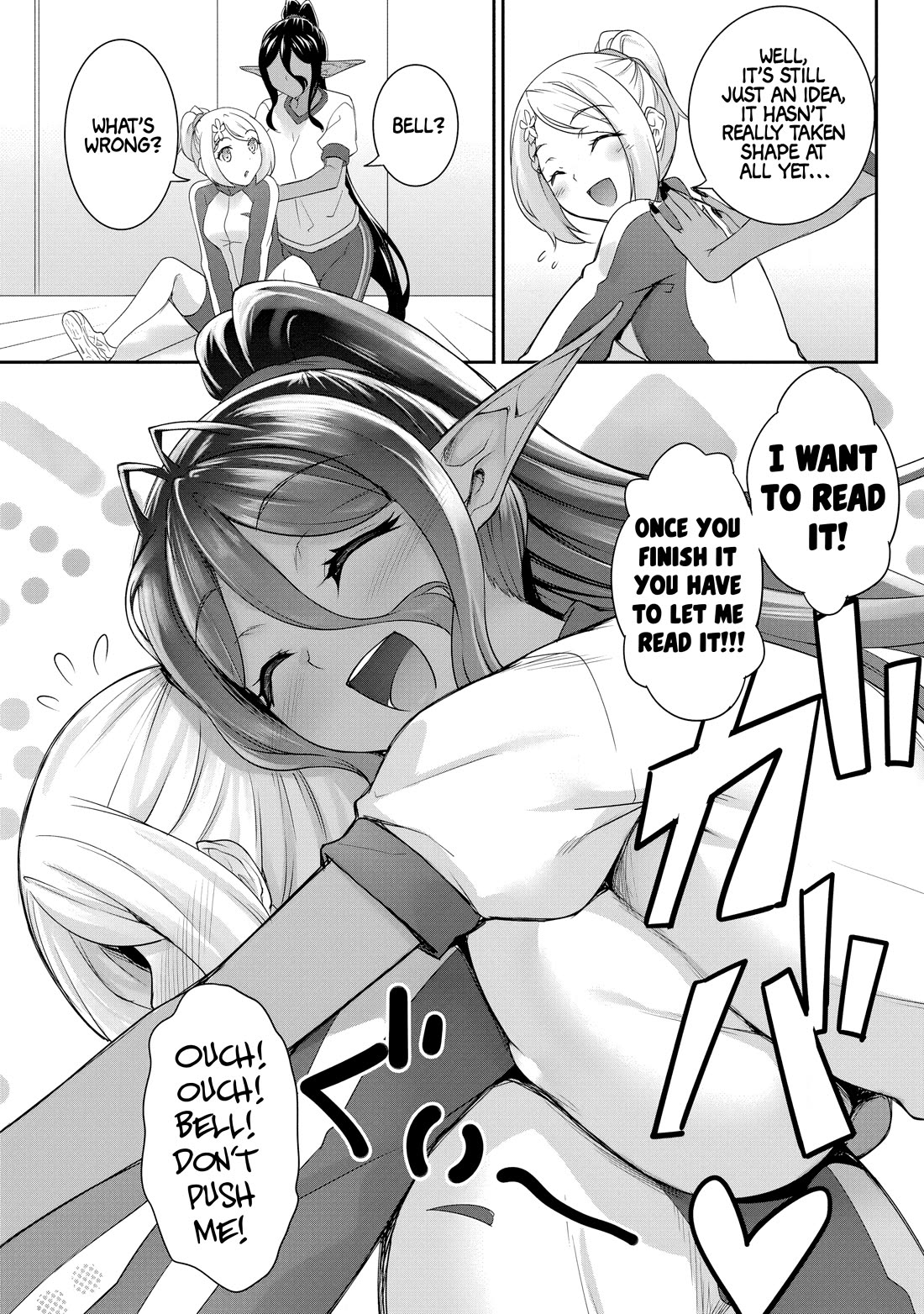 A Dark Elf with a Slightly Overwhelming Love Chased Me All the Way from Another World Chapter 23 page 11 - Chapter 23: May These Moments Last Forever