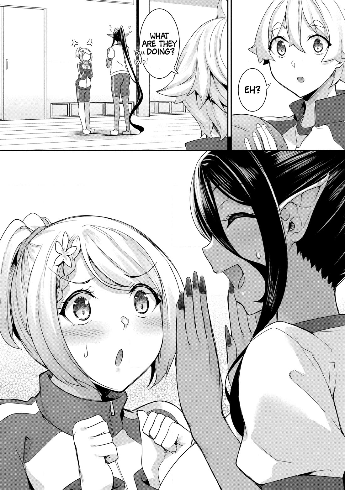 A Dark Elf with a Slightly Overwhelming Love Chased Me All the Way from Another World Chapter 23 page 12 - Chapter 23: May These Moments Last Forever
