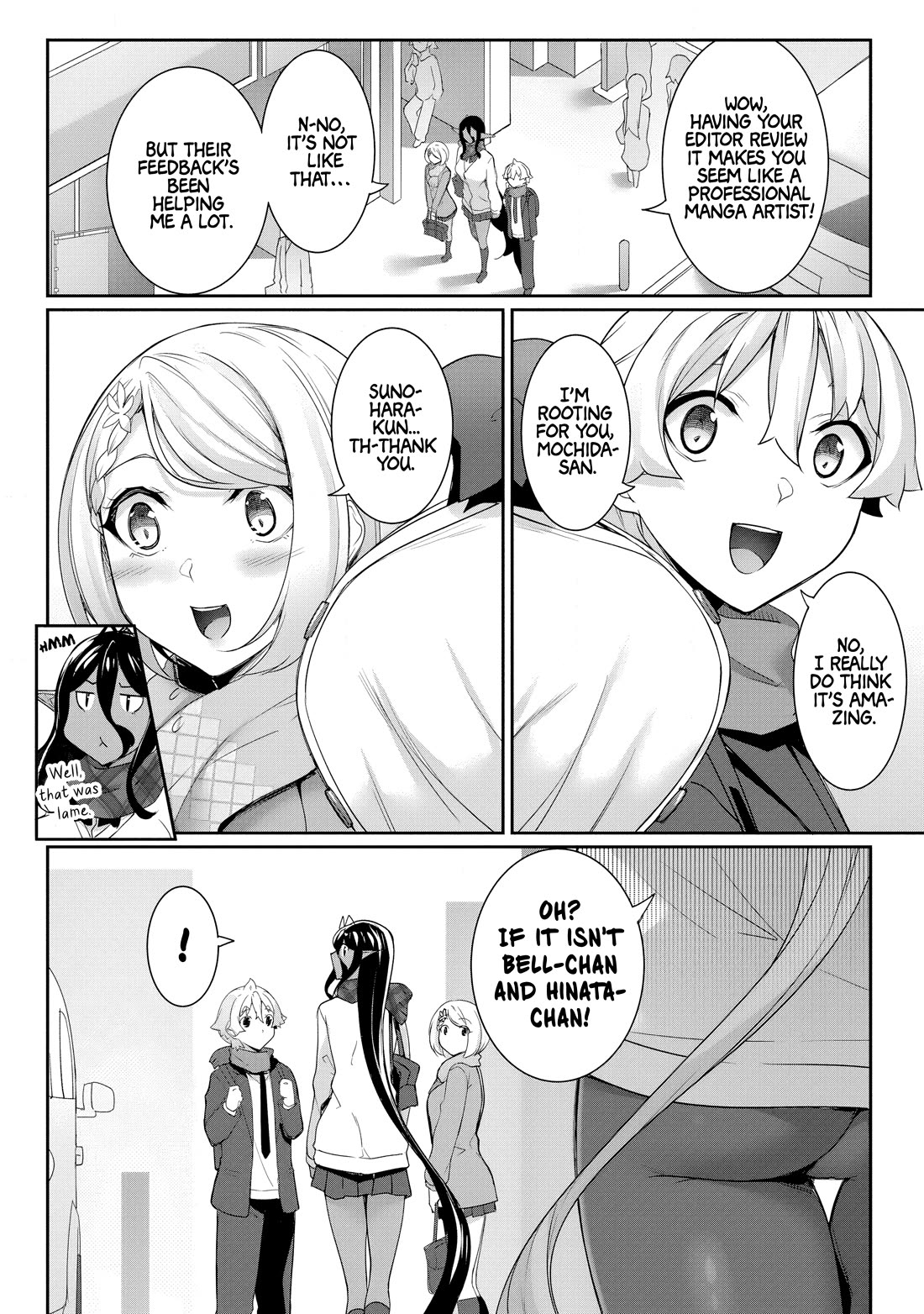 A Dark Elf with a Slightly Overwhelming Love Chased Me All the Way from Another World Chapter 23 page 14 - Chapter 23: May These Moments Last Forever