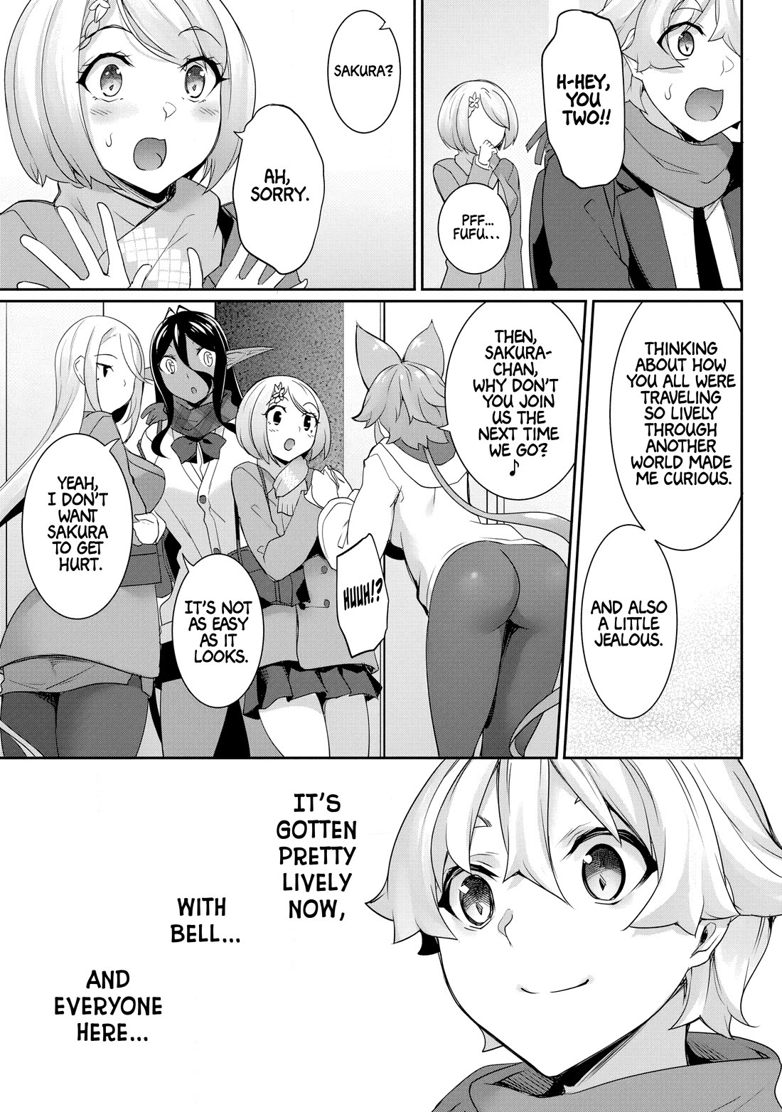 A Dark Elf with a Slightly Overwhelming Love Chased Me All the Way from Another World Chapter 23 page 19 - Chapter 23: May These Moments Last Forever