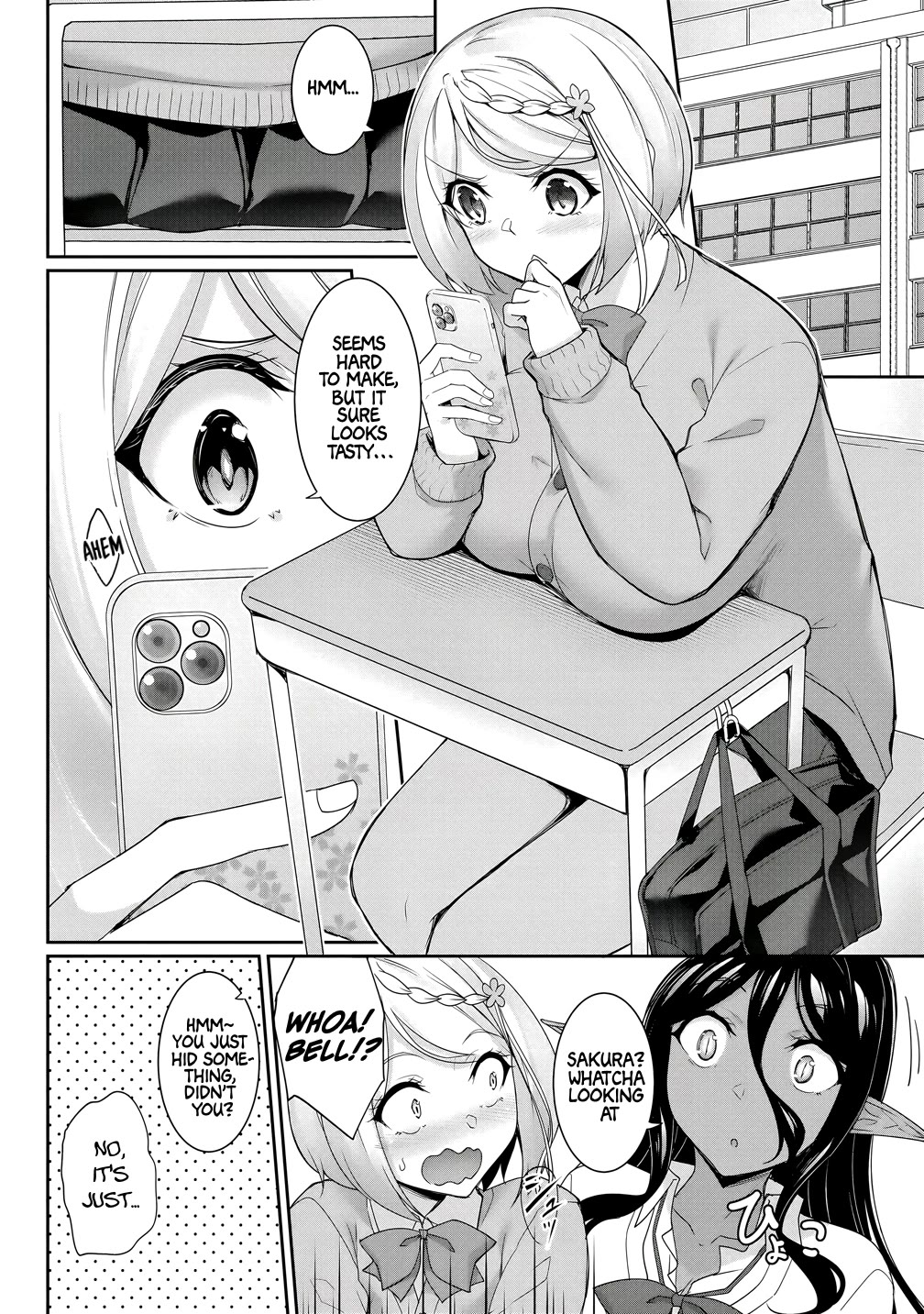 A Dark Elf with a Slightly Overwhelming Love Chased Me All the Way from Another World Chapter 24 page 6 - Chapter 24: Feelings I Want to Share ①