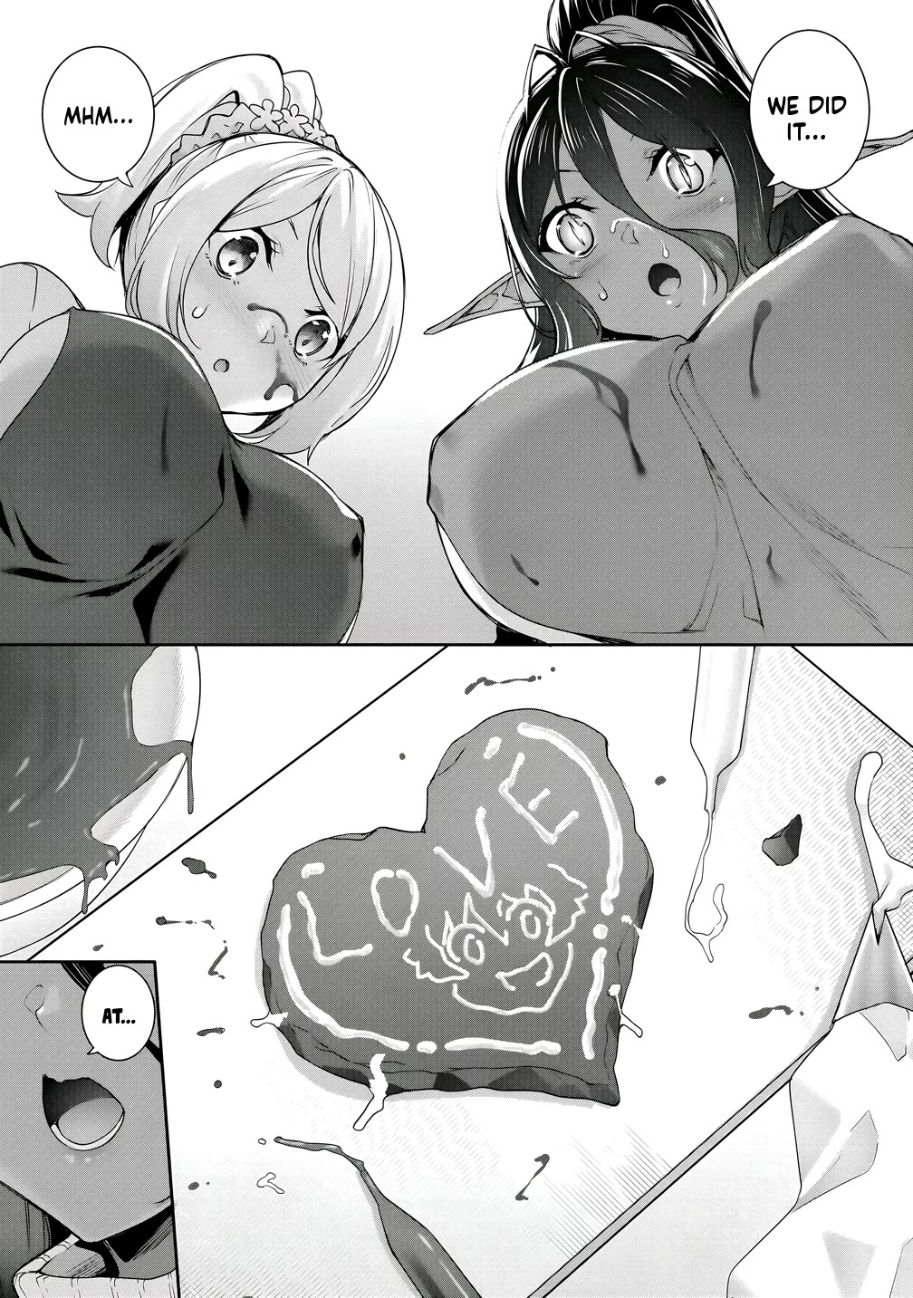 A Dark Elf with a Slightly Overwhelming Love Chased Me All the Way from Another World Chapter 25 page 1 - Chapter 25: Feelings I Want to Share ②