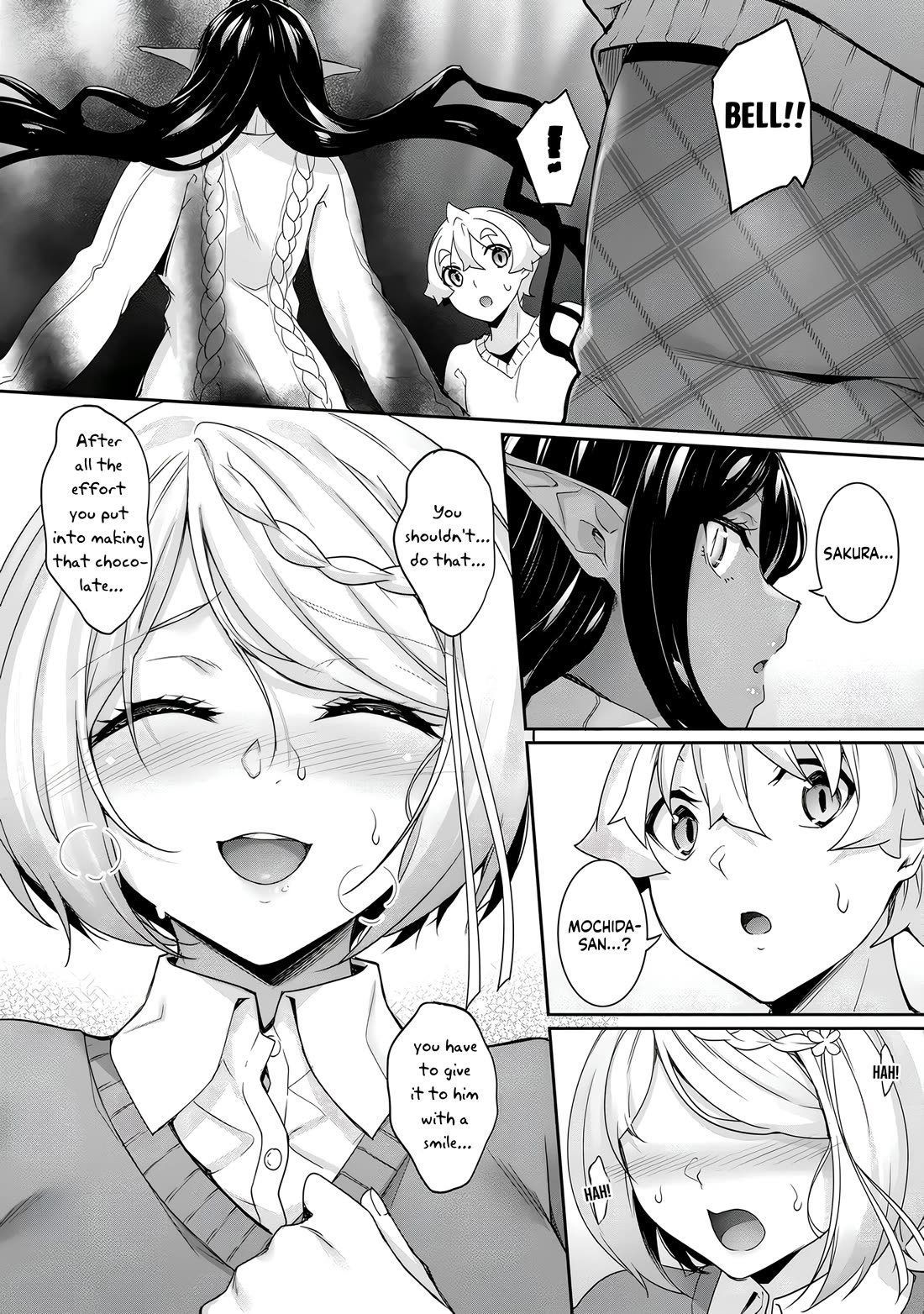 A Dark Elf with a Slightly Overwhelming Love Chased Me All the Way from Another World Chapter 25 page 18 - Chapter 25: Feelings I Want to Share ②