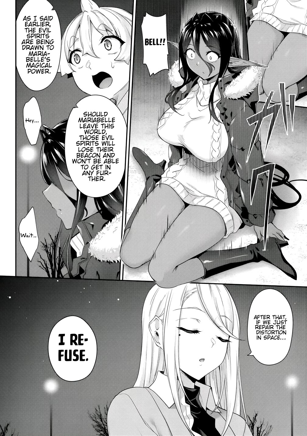 A Dark Elf with a Slightly Overwhelming Love Chased Me All the Way from Another World Chapter 26 page 17 - Chapter 26: Black Shadow
