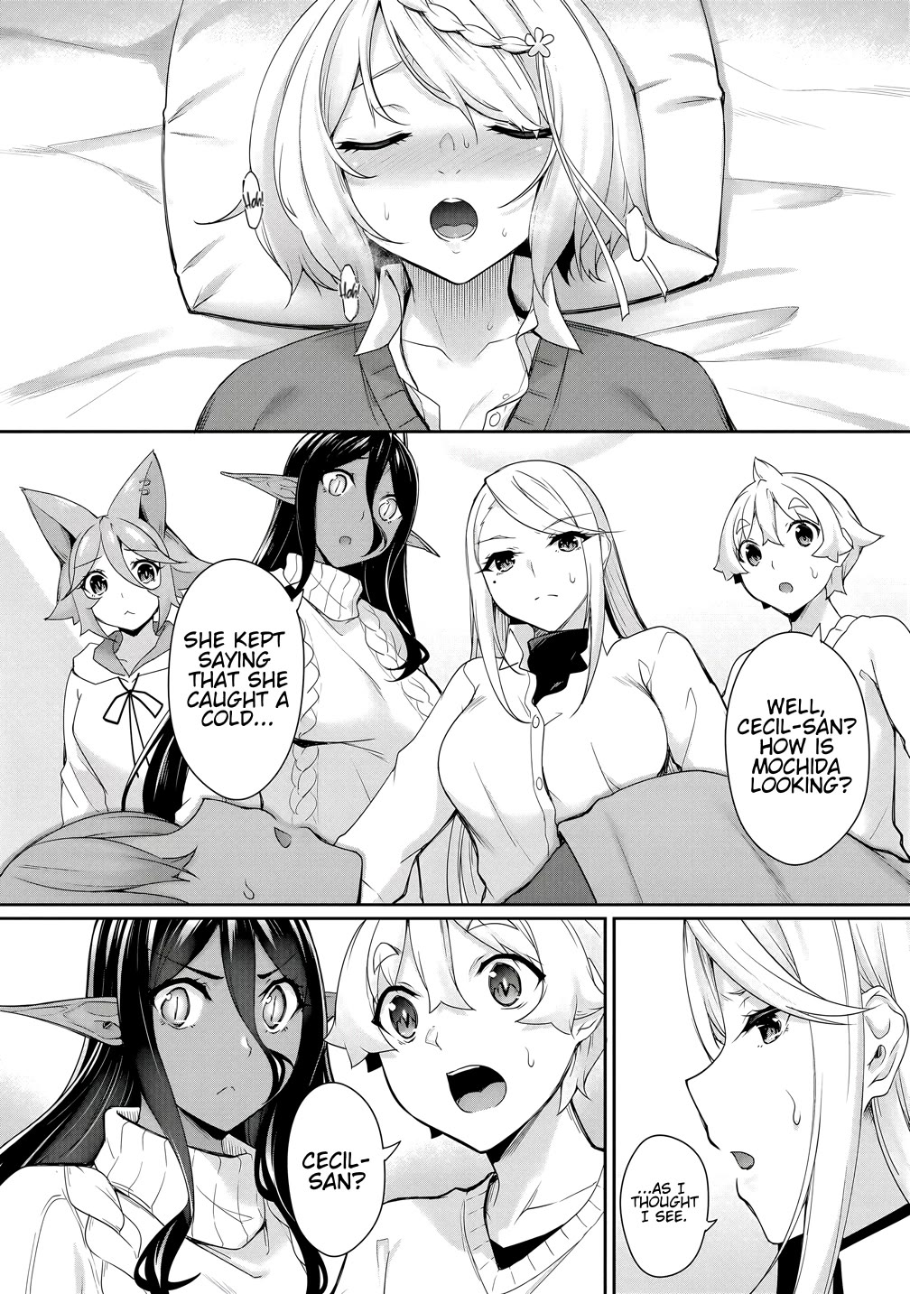 A Dark Elf with a Slightly Overwhelming Love Chased Me All the Way from Another World Chapter 26 page 4 - Chapter 26: Black Shadow