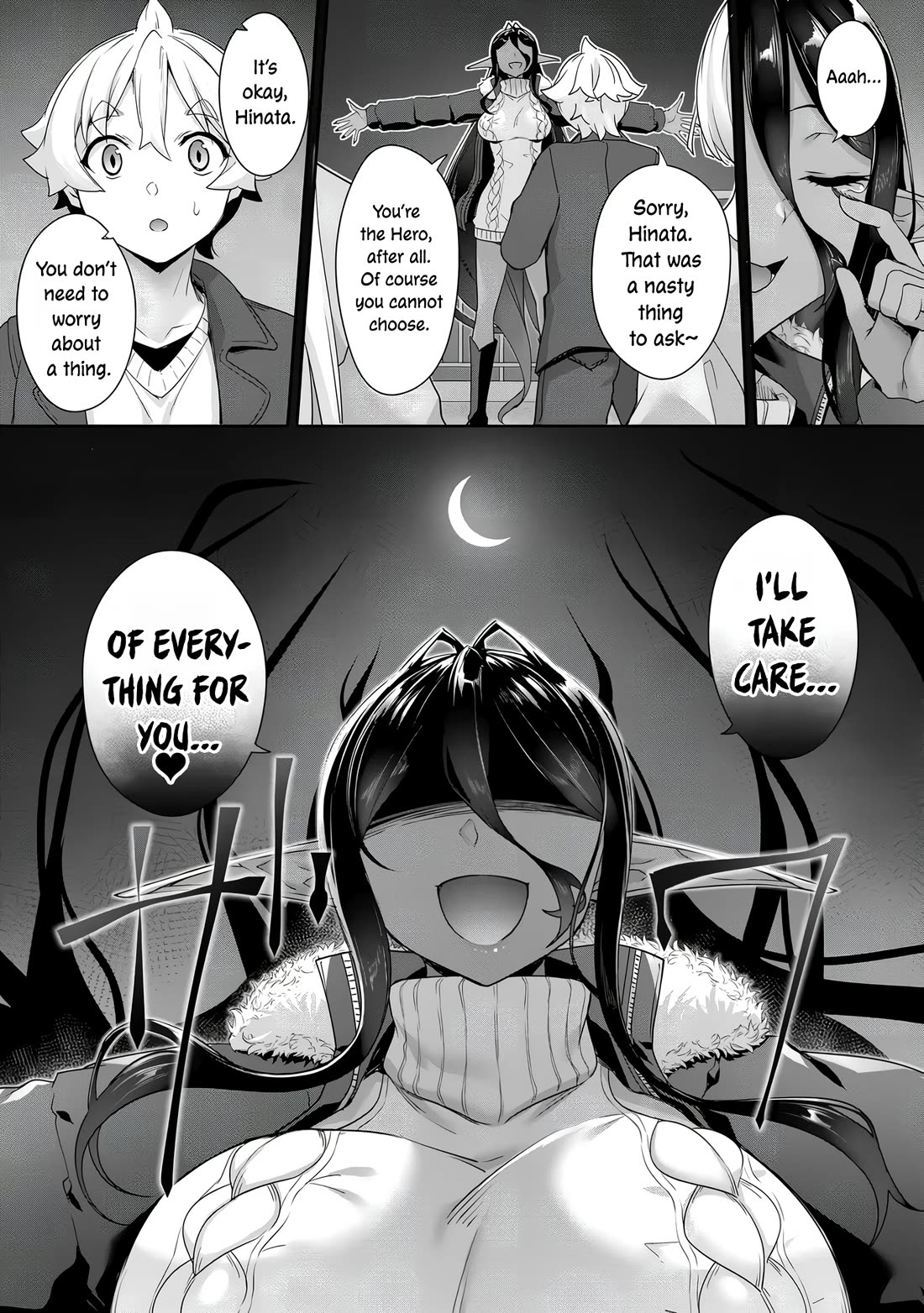 A Dark Elf with a Slightly Overwhelming Love Chased Me All the Way from Another World Chapter 27 page 21 - Chapter 27: Choice