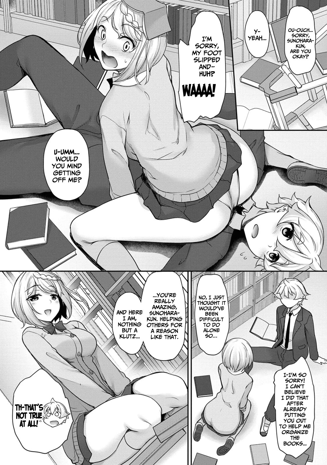 A Dark Elf with a Slightly Overwhelming Love Chased Me All the Way from Another World Chapter 3 page 13 - Chapter 3: "Stalker"? Is it Tasty?