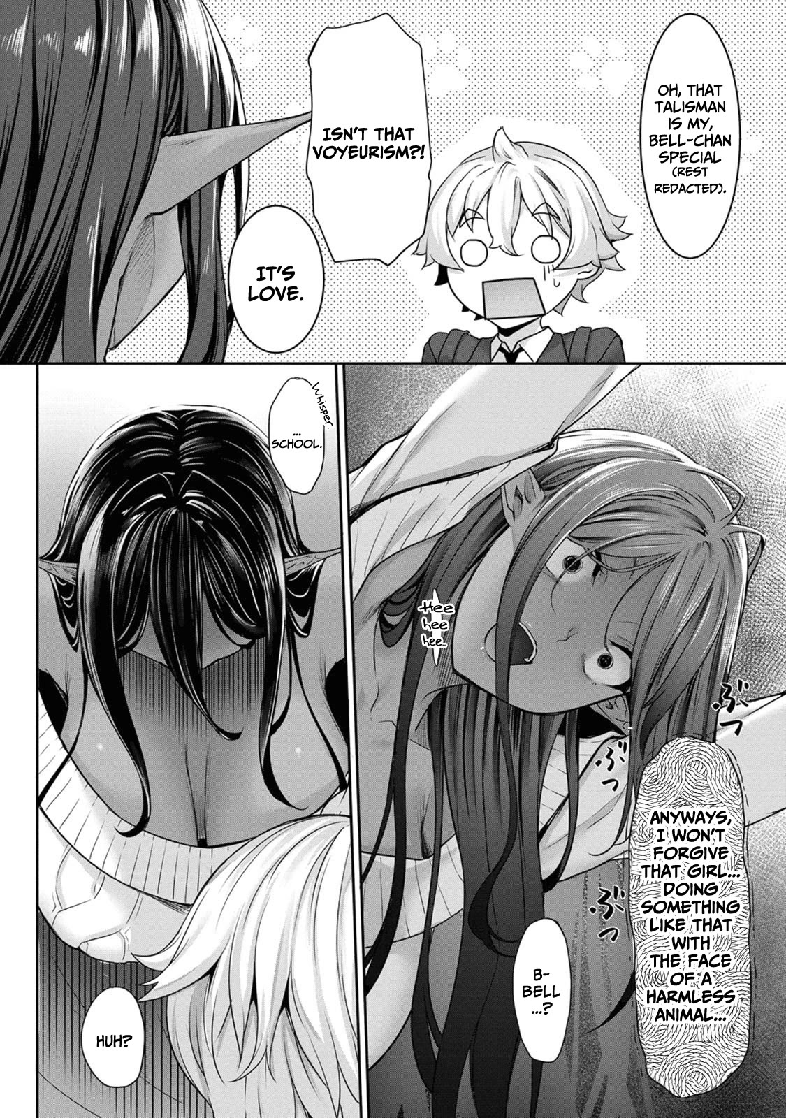 A Dark Elf with a Slightly Overwhelming Love Chased Me All the Way from Another World Chapter 3 page 17 - Chapter 3: "Stalker"? Is it Tasty?