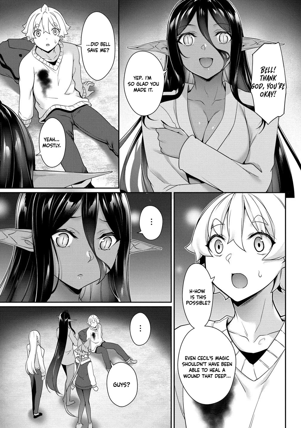 A Dark Elf with a Slightly Overwhelming Love Chased Me All the Way from Another World Chapter 30.1 page 11 - Chapter 30.1
