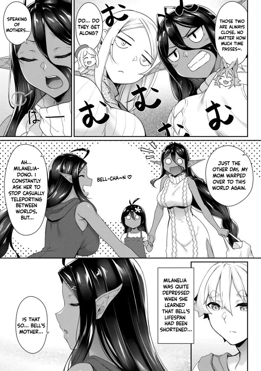 A Dark Elf with a Slightly Overwhelming Love Chased Me All the Way from Another World Chapter 30.2 page 8 - Chapter 30.2: end