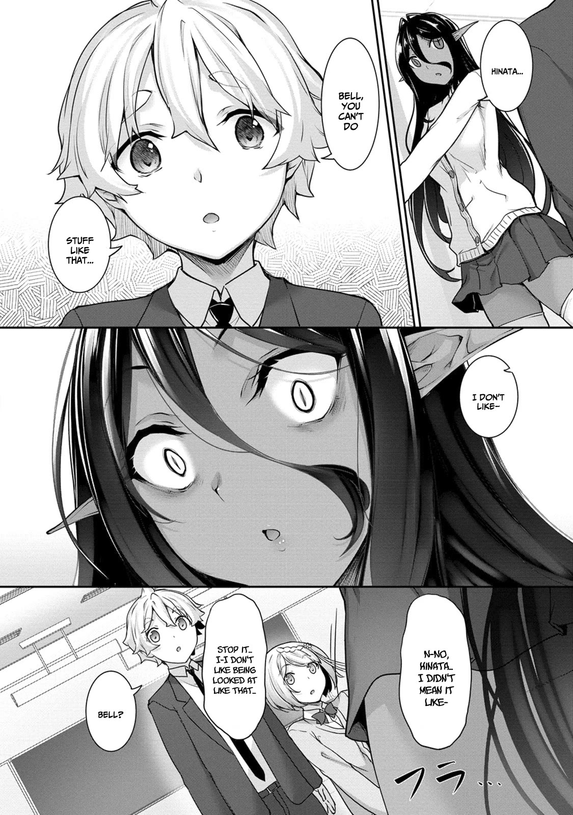 A Dark Elf with a Slightly Overwhelming Love Chased Me All the Way from Another World Chapter 4 page 10 - Chapter 4: Going to school!