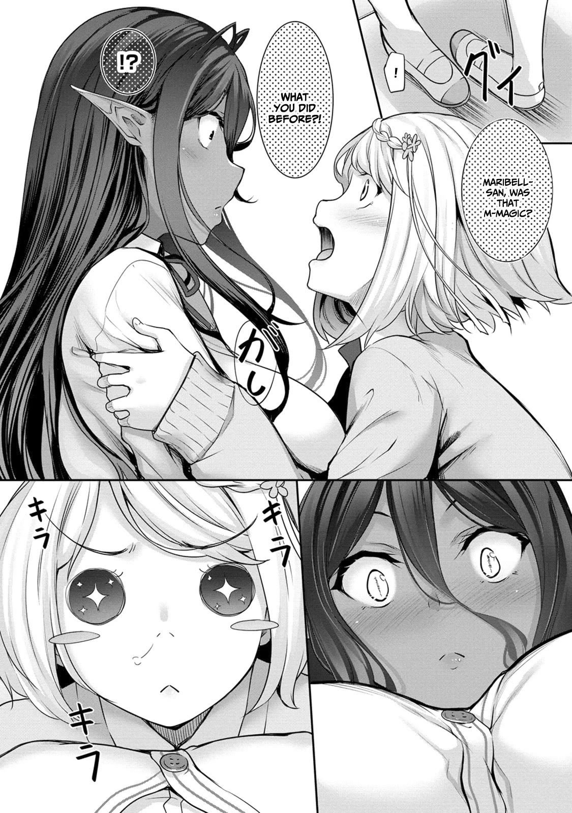 A Dark Elf with a Slightly Overwhelming Love Chased Me All the Way from Another World Chapter 4 page 14 - Chapter 4: Going to school!
