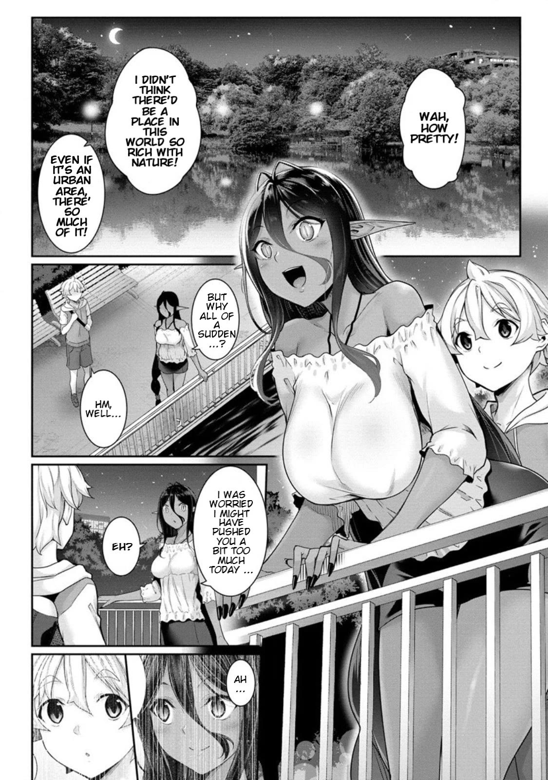 A Dark Elf with a Slightly Overwhelming Love Chased Me All the Way from Another World Chapter 6 page 16 - Chapter 6