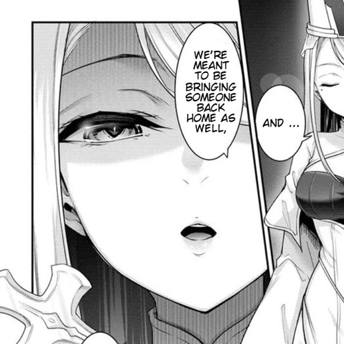 A Dark Elf with a Slightly Overwhelming Love Chased Me All the Way from Another World Chapter 6 cover