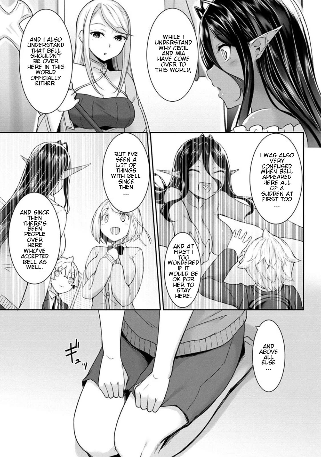A Dark Elf with a Slightly Overwhelming Love Chased Me All the Way from Another World Chapter 7 page 13 - Chapter 7