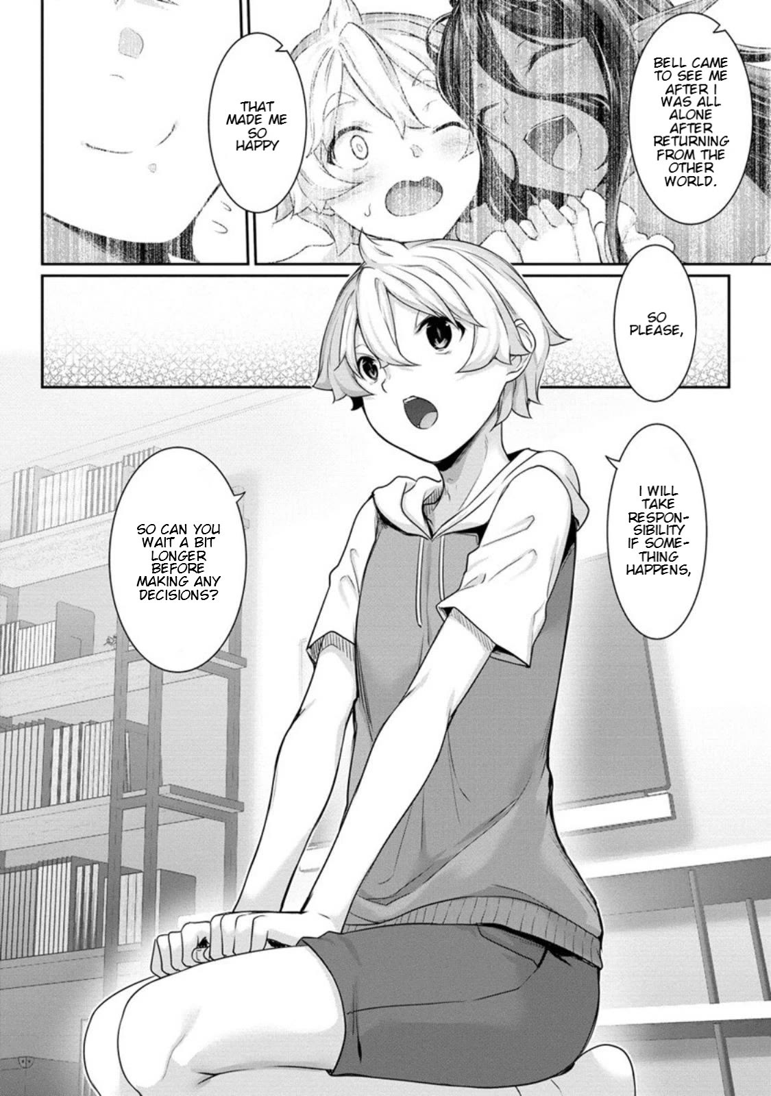 A Dark Elf with a Slightly Overwhelming Love Chased Me All the Way from Another World Chapter 7 page 14 - Chapter 7