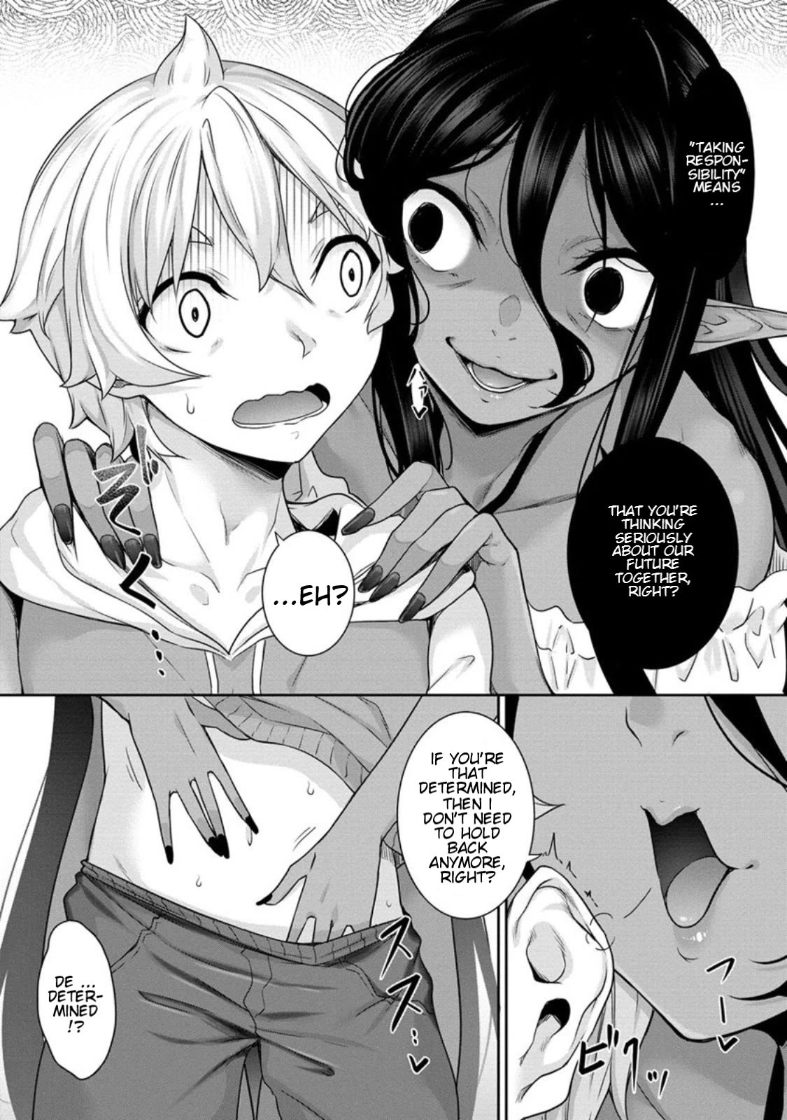 A Dark Elf with a Slightly Overwhelming Love Chased Me All the Way from Another World Chapter 7 page 19 - Chapter 7