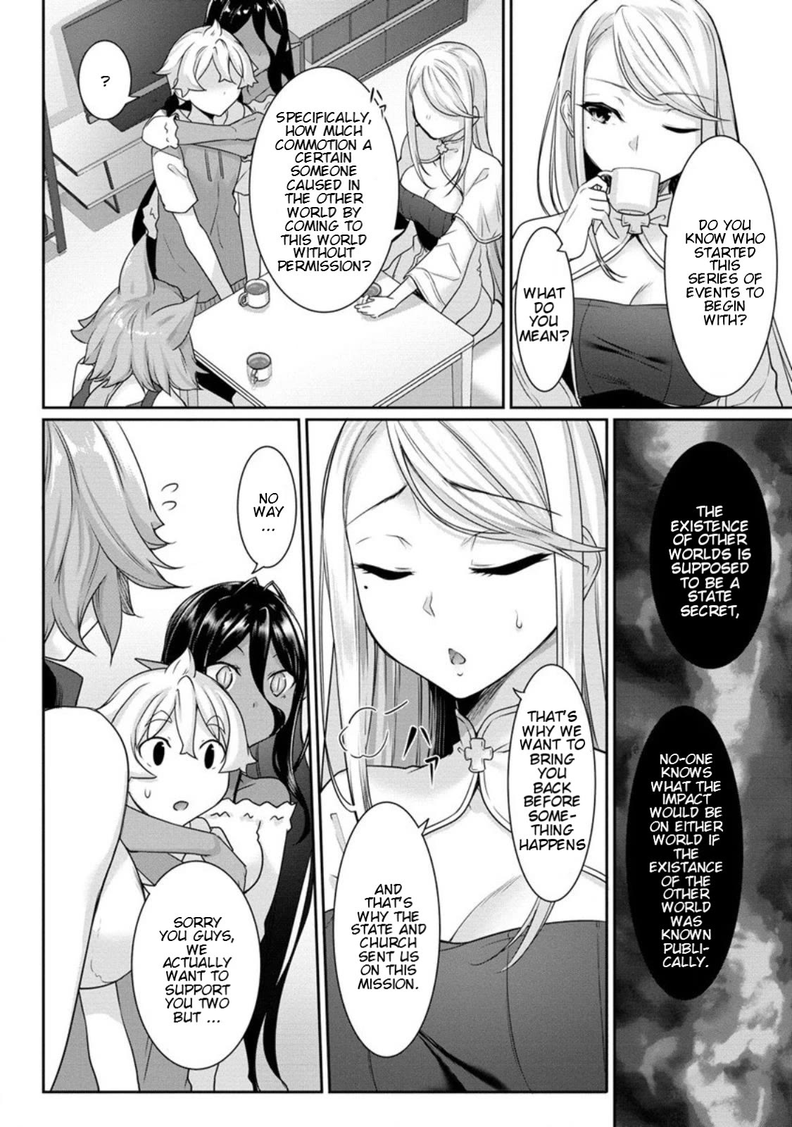 A Dark Elf with a Slightly Overwhelming Love Chased Me All the Way from Another World Chapter 7 page 6 - Chapter 7