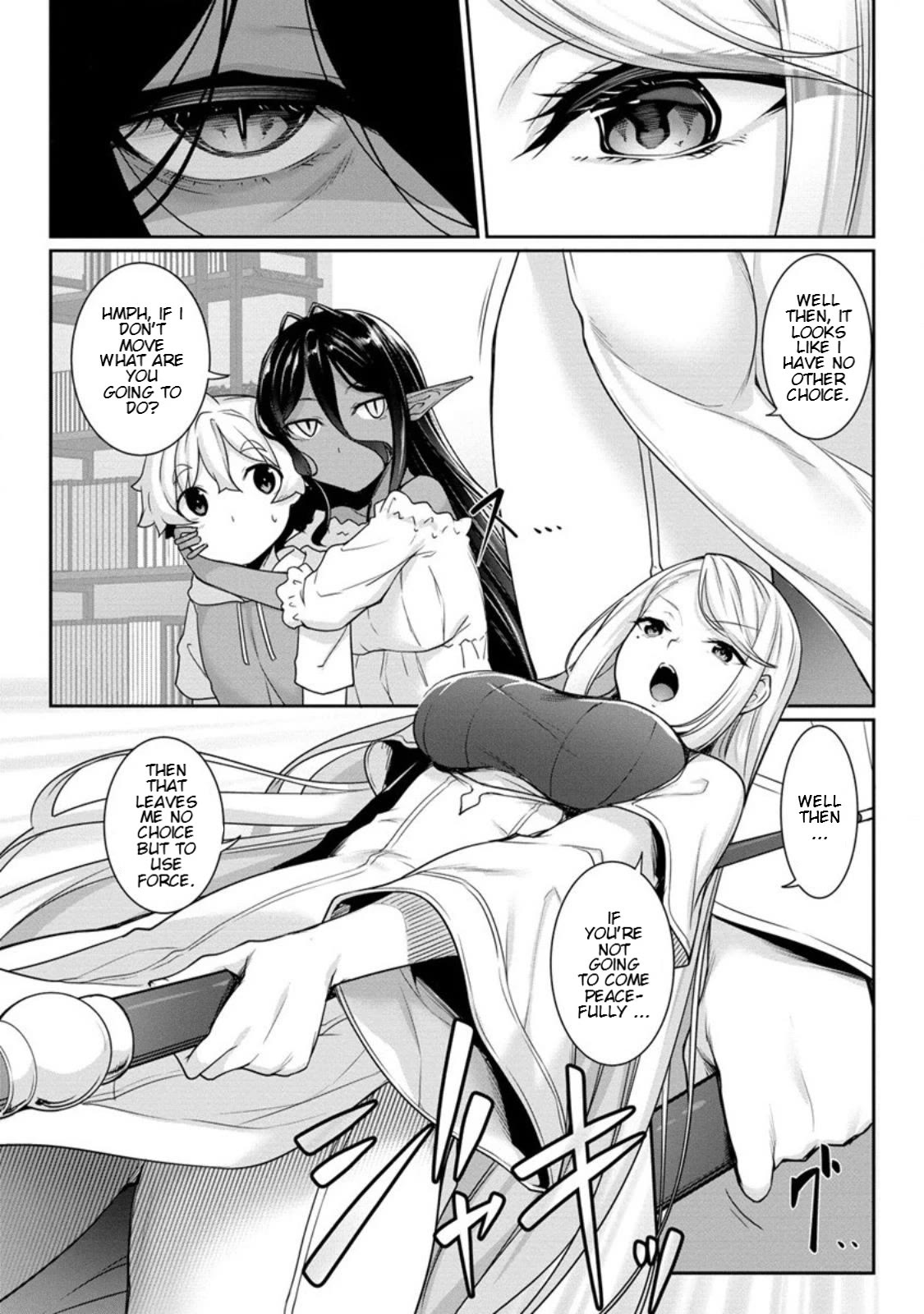 A Dark Elf with a Slightly Overwhelming Love Chased Me All the Way from Another World Chapter 7 page 9 - Chapter 7