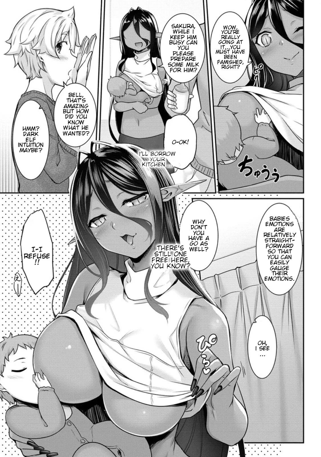 A Dark Elf with a Slightly Overwhelming Love Chased Me All the Way from Another World Chapter 8 page 10 - Chapter 8
