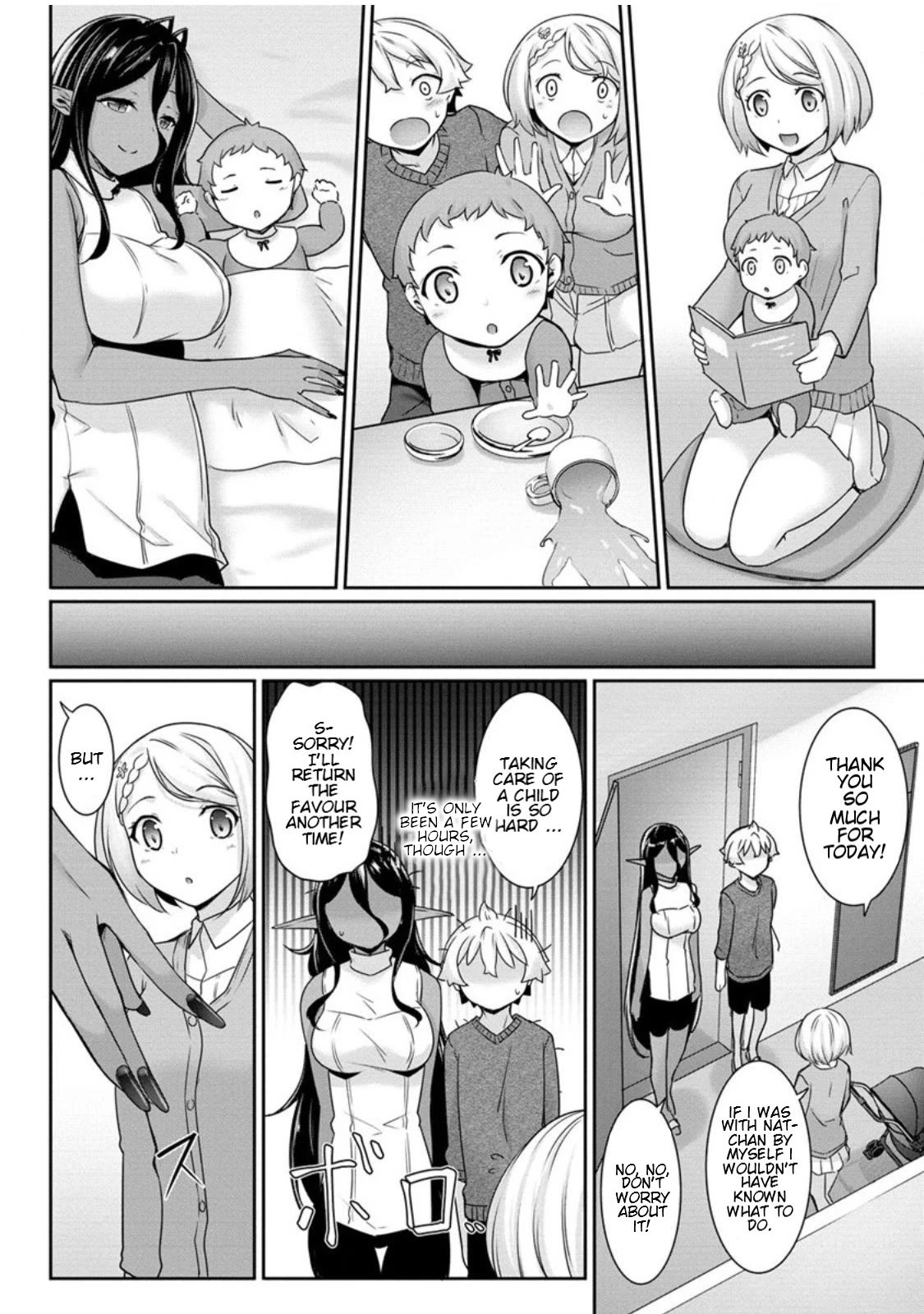 A Dark Elf with a Slightly Overwhelming Love Chased Me All the Way from Another World Chapter 8 page 13 - Chapter 8