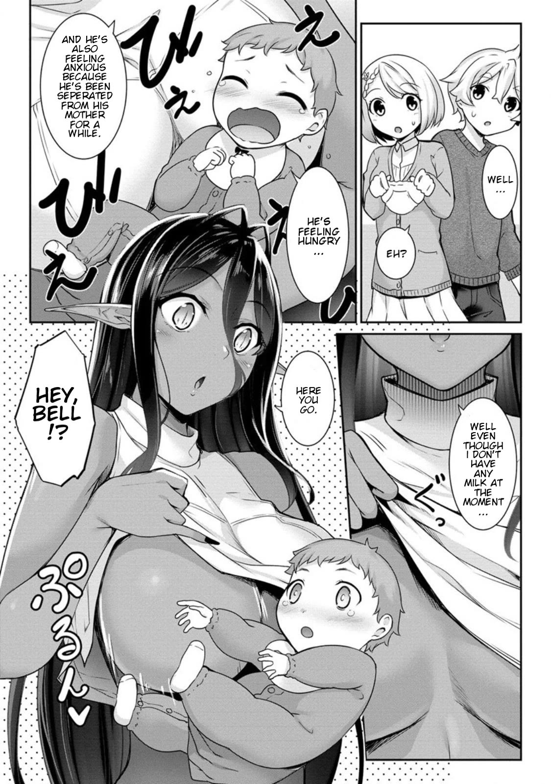 A Dark Elf with a Slightly Overwhelming Love Chased Me All the Way from Another World Chapter 8 page 8 - Chapter 8