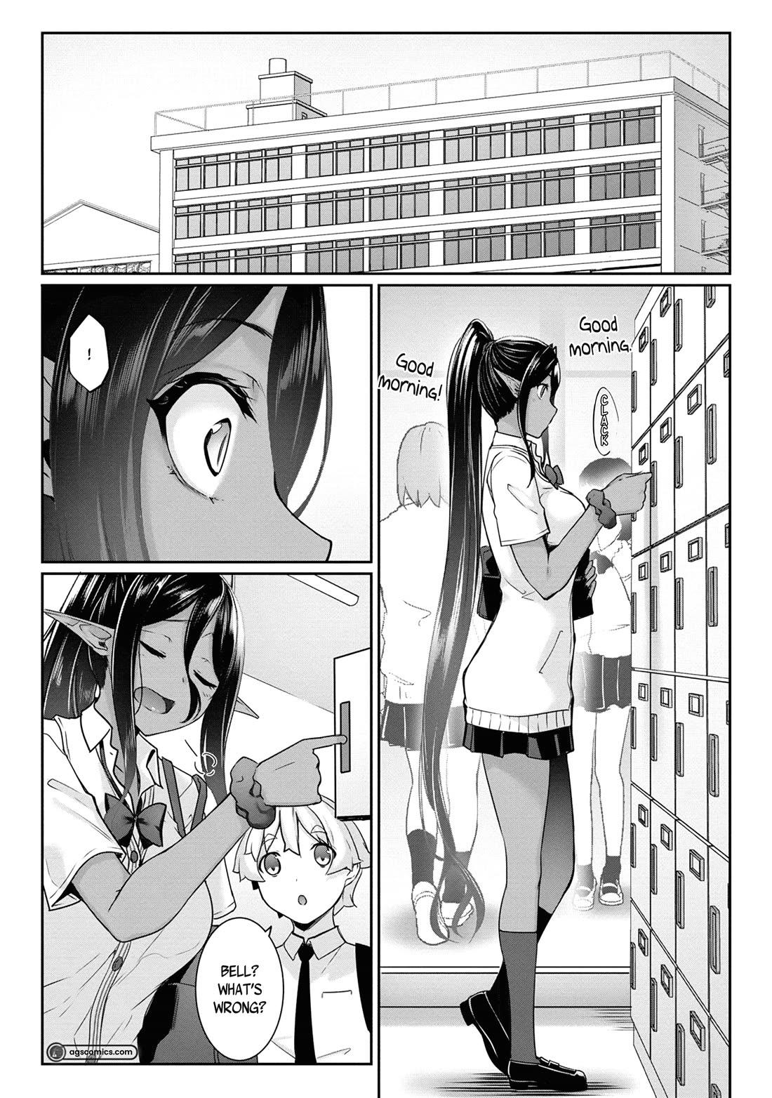 A Dark Elf with a Slightly Overwhelming Love Chased Me All the Way from Another World Chapter 9 page 1 - Chapter 9