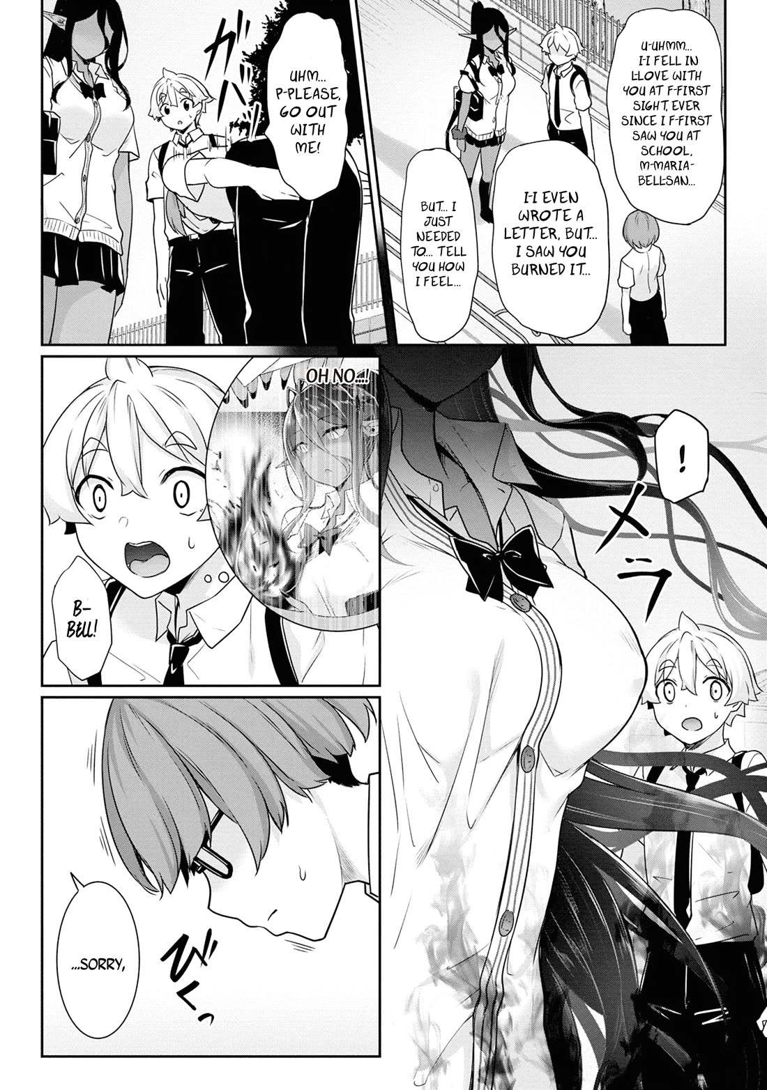 A Dark Elf with a Slightly Overwhelming Love Chased Me All the Way from Another World Chapter 9 page 10 - Chapter 9