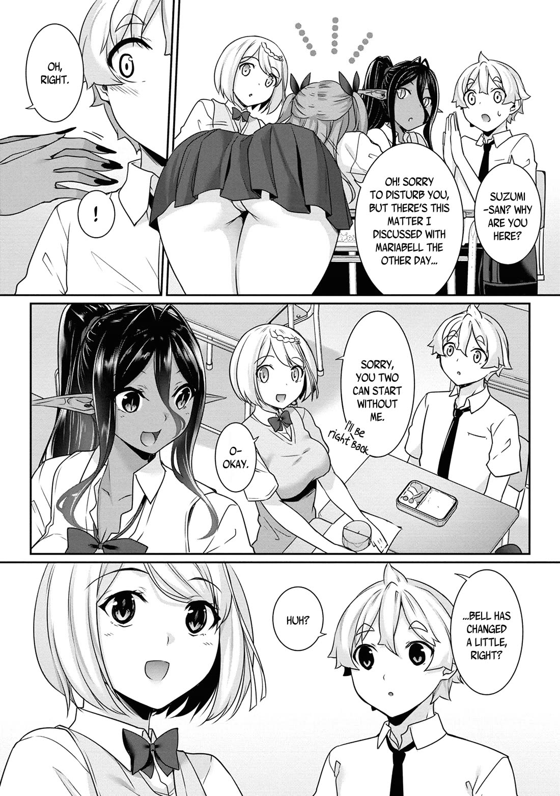 A Dark Elf with a Slightly Overwhelming Love Chased Me All the Way from Another World Chapter 9 page 7 - Chapter 9