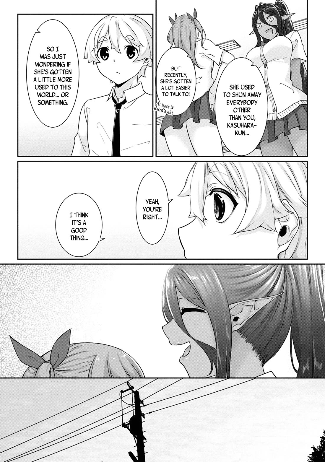 A Dark Elf with a Slightly Overwhelming Love Chased Me All the Way from Another World Chapter 9 page 8 - Chapter 9