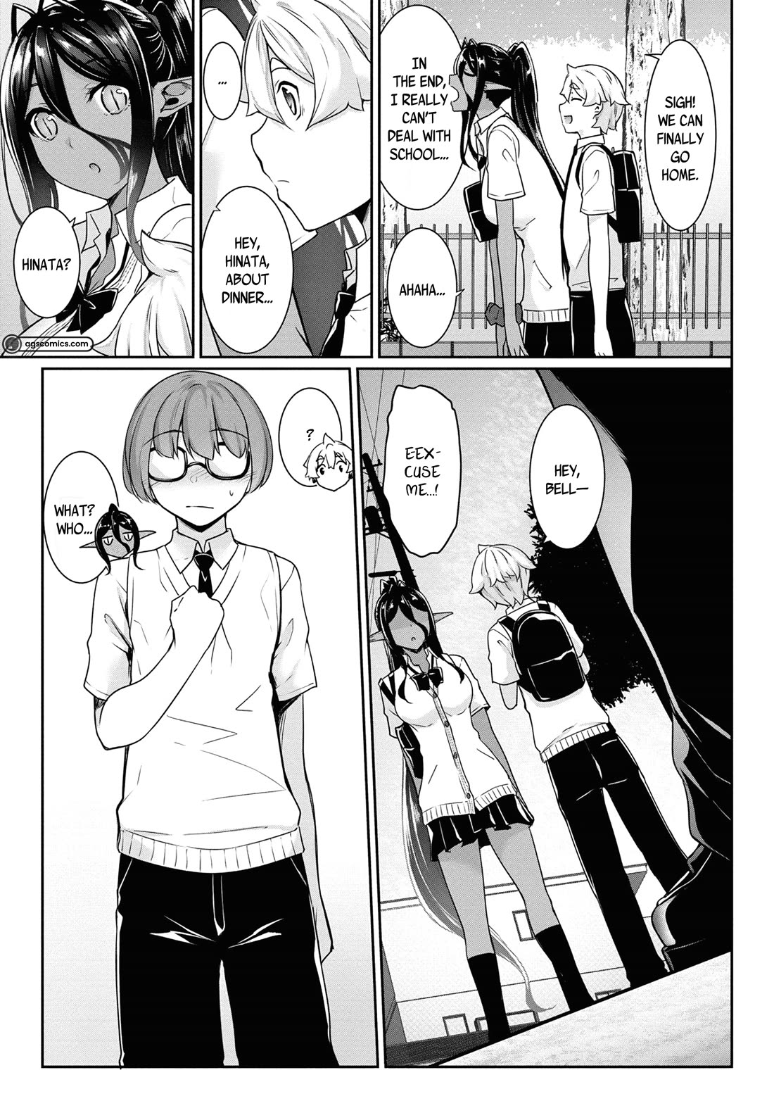 A Dark Elf with a Slightly Overwhelming Love Chased Me All the Way from Another World Chapter 9 page 9 - Chapter 9