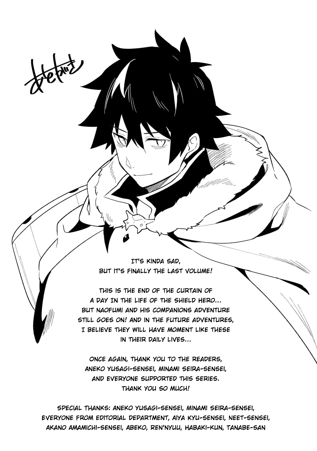 A Day in the Life of the Shield Hero Chapter 21.6 page 11 - Chapter 21.6: END