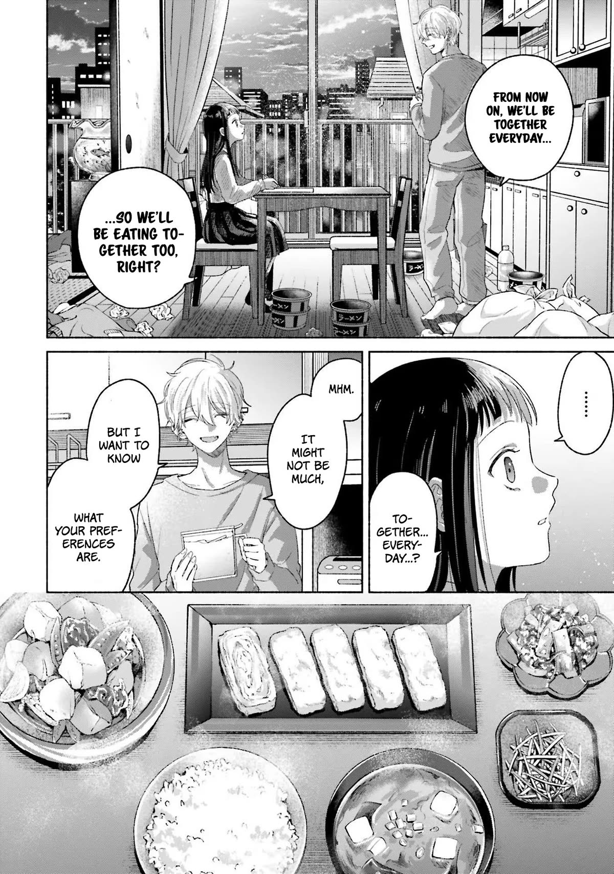 A Day With Rinko-chan Chapter 10.5 page 8 - Chapter 10.5: That Day's Egg Roll