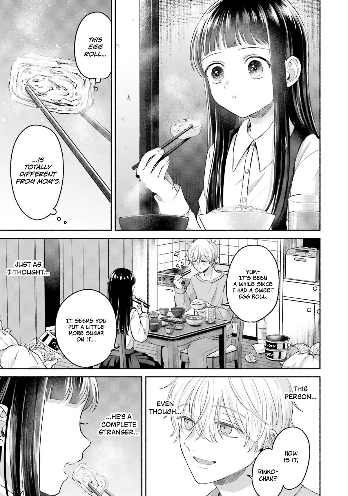 A Day With Rinko-chan Chapter 10.5 page 9 - Chapter 10.5: That Day's Egg Roll