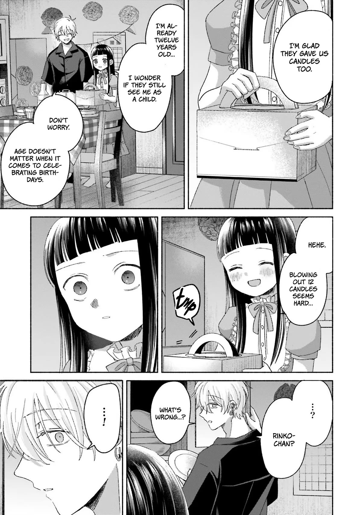 A Day With Rinko-chan Chapter 11 page 13 - Chapter 11: The Night Where the Confetti Scatters