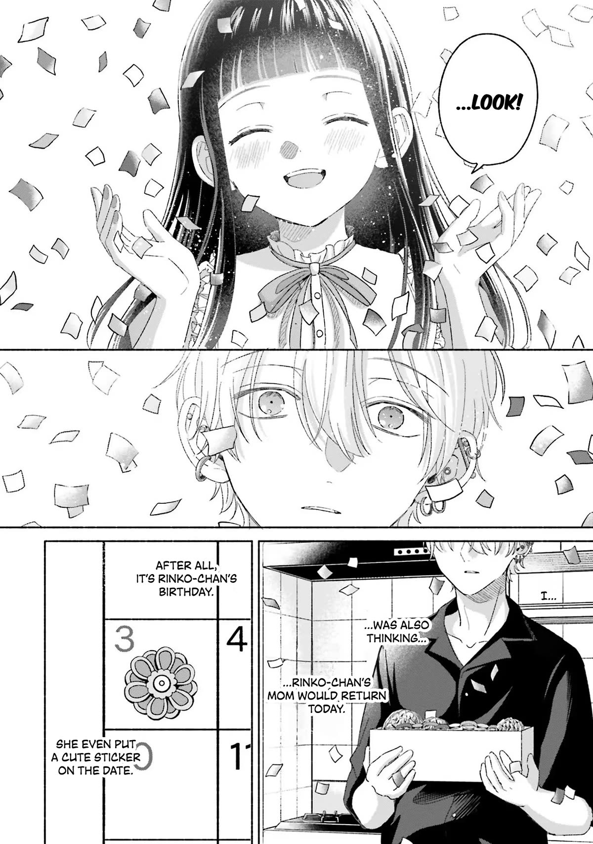 A Day With Rinko-chan Chapter 11 page 8 - Chapter 11: The Night Where the Confetti Scatters