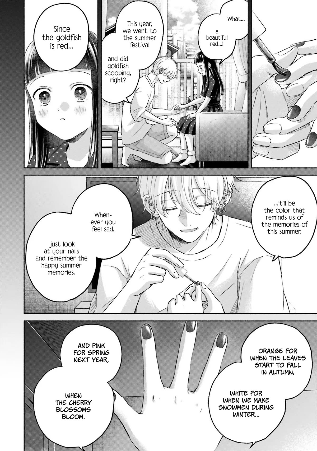 A Day With Rinko-chan Chapter 17 page 18 - Chapter 17: Painting Your Fingertips