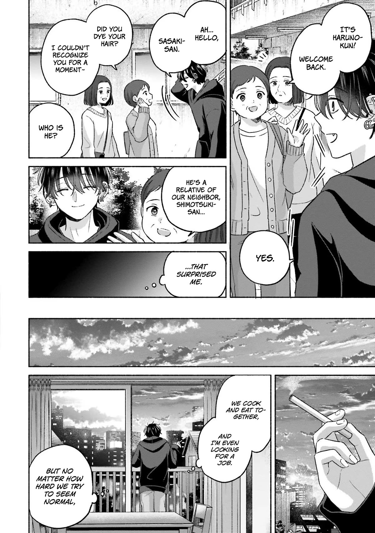 A Day With Rinko-chan Chapter 18 page 12 - Chapter 18: The Evening Smoke Along the Road