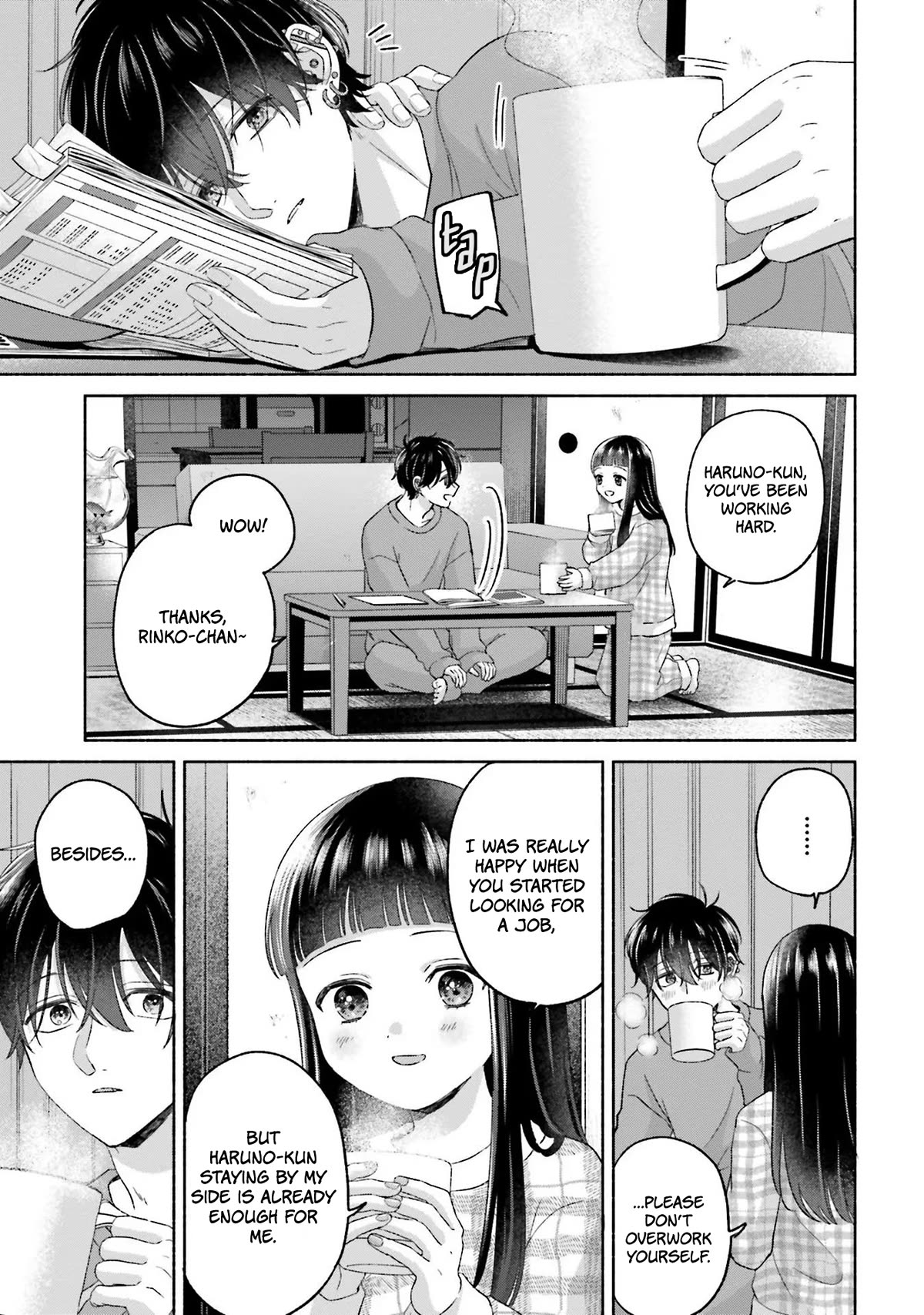 A Day With Rinko-chan Chapter 18 page 15 - Chapter 18: The Evening Smoke Along the Road