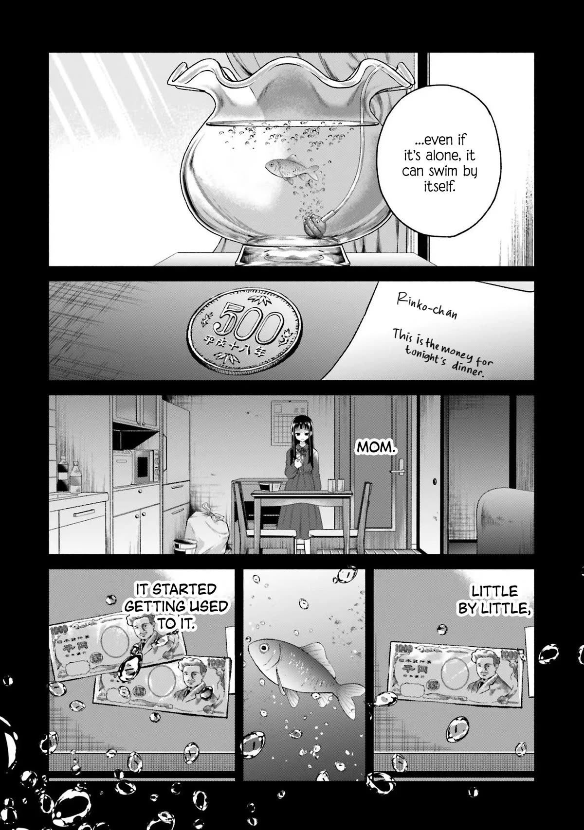 A Day With Rinko-chan Chapter 2 page 8 - Chapter 2: Goldfish House