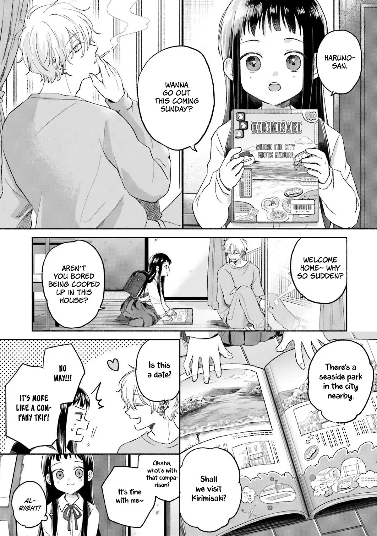 A Day With Rinko-chan Chapter 4 page 3 - Chapter 4: The Promise of the Sea's Roar