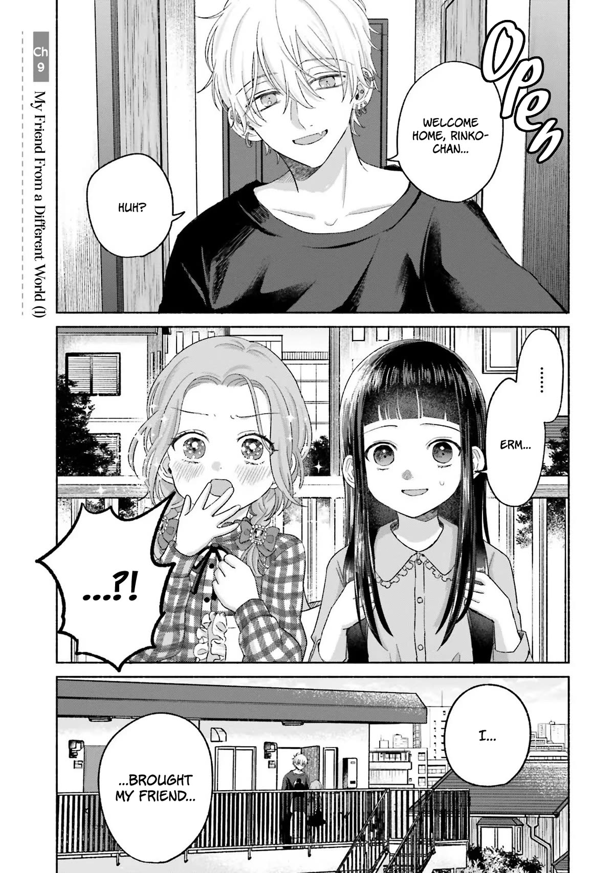 A Day With Rinko-chan Chapter 9 page 1 - Chapter 9: My Friend From a Different World (1)