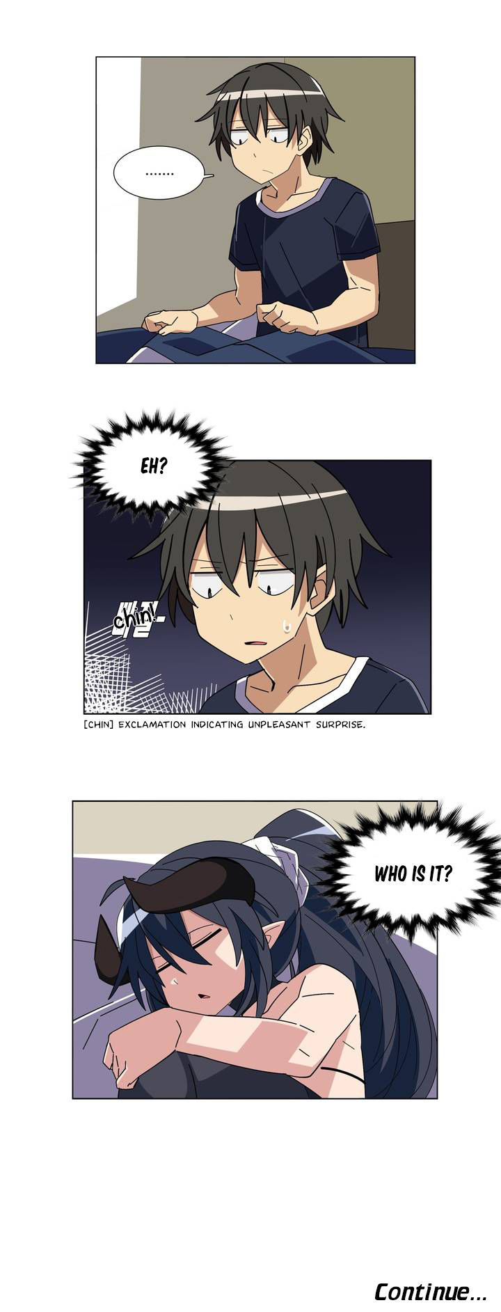 A demon that does not say his name Chapter 1 page 4 - Chapter 1