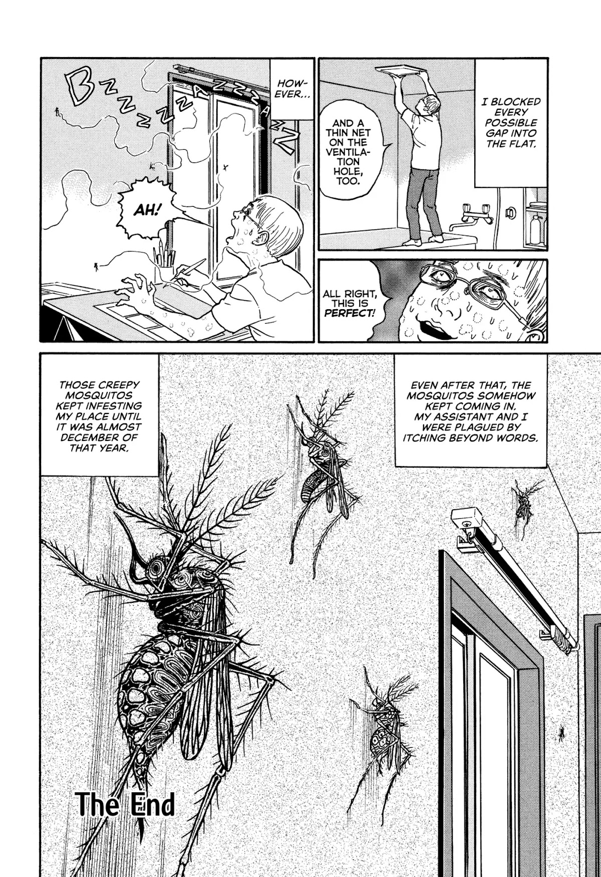 A Diary of Embellished Patches Chapter 1 page 4 - Chapter 1: Pond (Junji Itou)