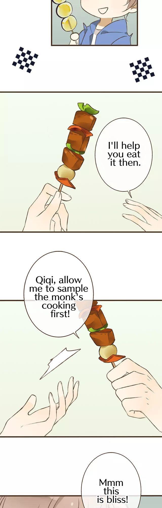 A "Dimwitted" Monk fell from Heaven Chapter 14 page 5 - Chapter 14 : What is up with you today monk?