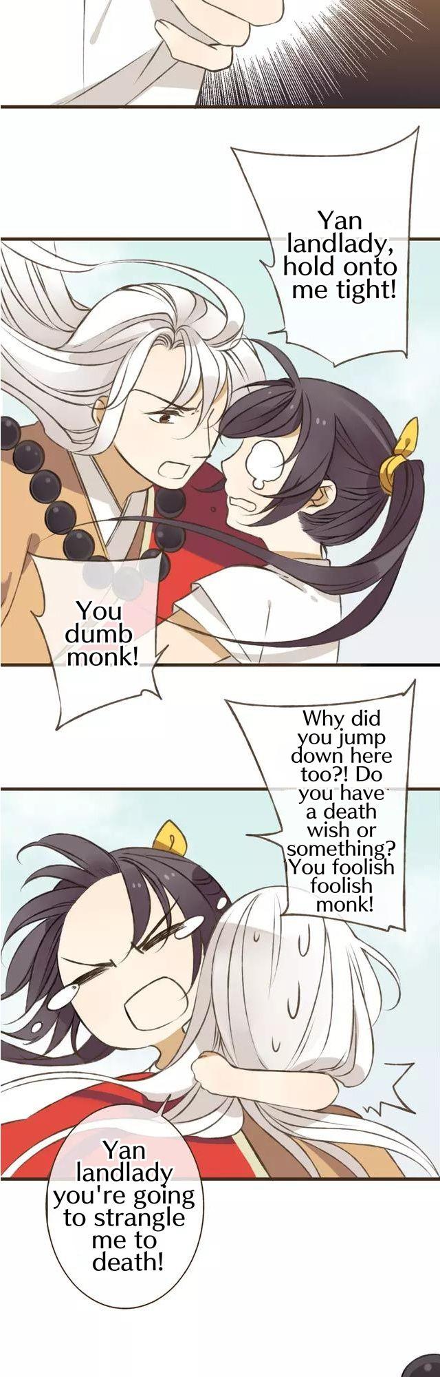 A "Dimwitted" Monk fell from Heaven Chapter 16 page 4 - Chapter 16 : Yan landlady never fear, the monk is here!