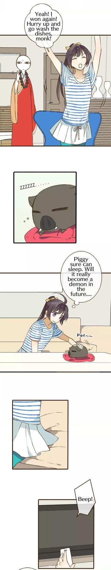 A "Dimwitted" Monk fell from Heaven Chapter 23 page 3 - Chapter 23