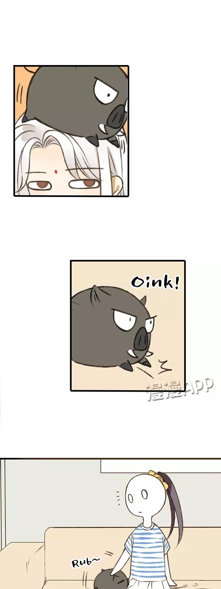 A "Dimwitted" Monk fell from Heaven Chapter 24 page 10 - Chapter 24 : Monk is leaving?
