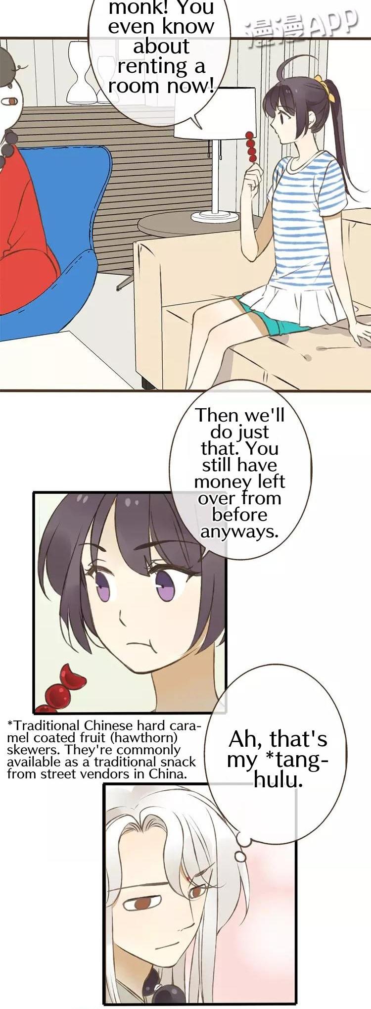 A "Dimwitted" Monk fell from Heaven Chapter 24 page 7 - Chapter 24 : Monk is leaving?